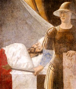 Piero della Francesca - 4. Vision of Constantine (detail) - WGA17510