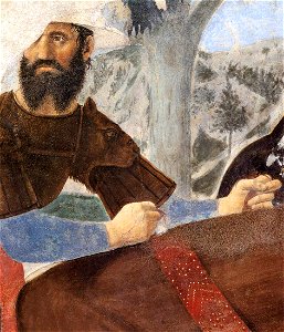 Piero della Francesca - 5. Constantine's Victory over Maxentius (detail) - WGA17524