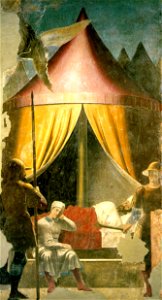 Piero, arezzo, Constantine's dream 01
