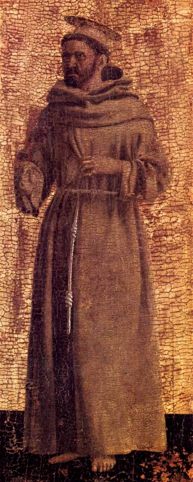Piero della Francesca - Polyptych of the Misericordia - St Francis - WGA17454