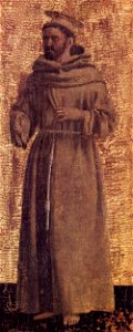 Piero della Francesca - Polyptych of the Misericordia - St Francis - WGA17454