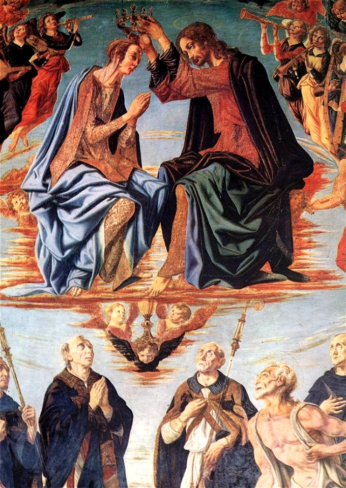 Piero del Pollaiolo - Coronation of the Virgin - WGA18053