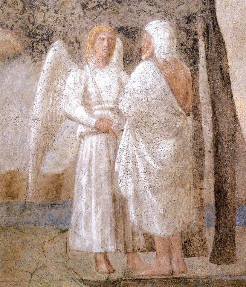 Piero della Francesca - 1. Death of Adam (detail) - WGA17481