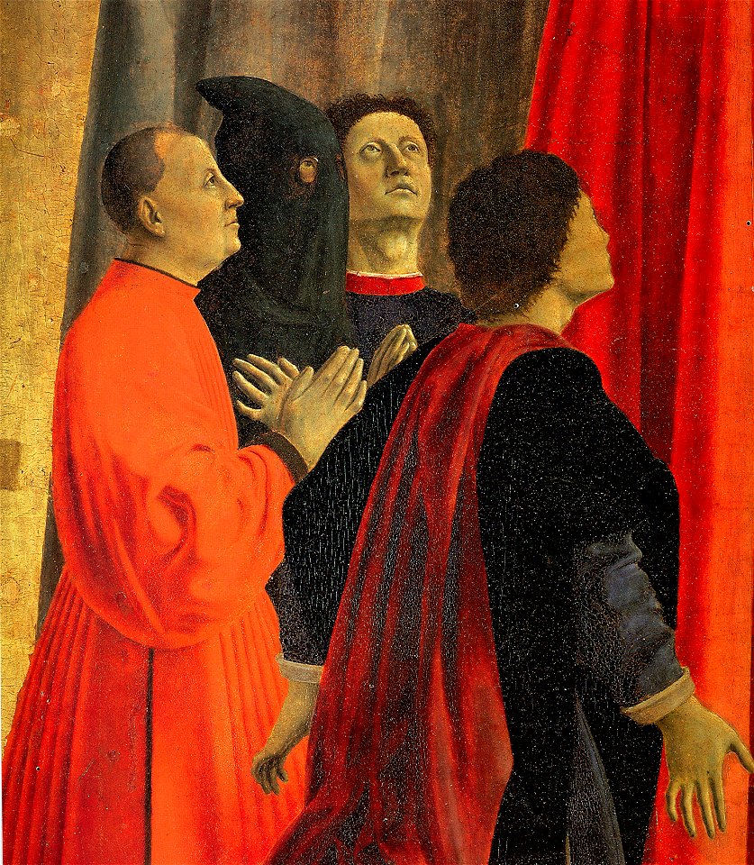 Piero, Pala della misericordia, madonna della misericordia 2