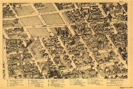 Pictorial St. Louis, the great metropolis of the Mississippi valley; a topographical survey drawn in perspective A.D. 1875, LOC rc01001392-12