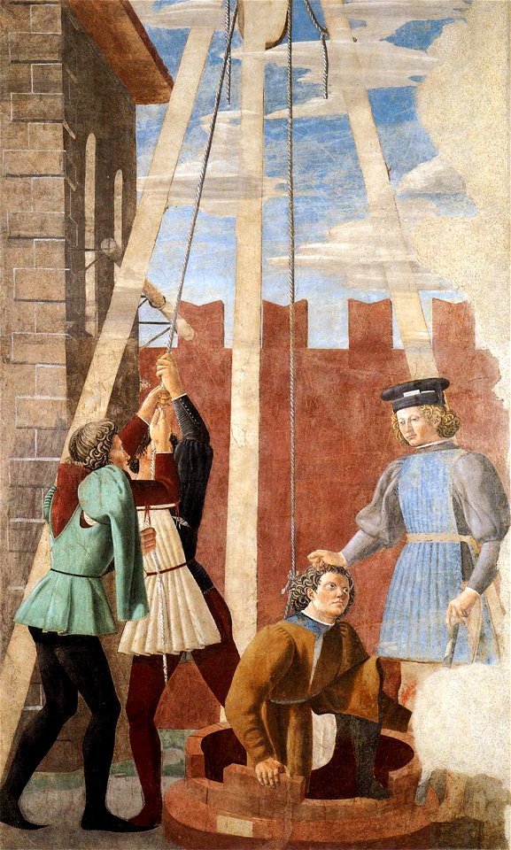 Piero della Francesca - 6. Torture of the Jew - WGA17528