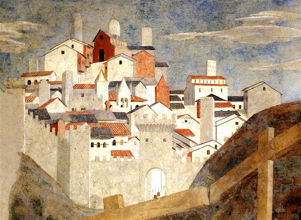Piero della Francesca - 7a. Finding of the True Cross (detail) - WGA17540