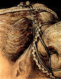 Piero del Pollaiolo - Portrait of a Girl (detail) - WGA18057
