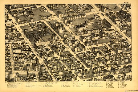 Pictorial St. Louis, the great metropolis of the Mississippi valley; a topographical survey drawn in perspective A.D. 1875, LOC rc01001392-30