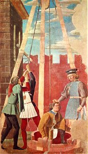 Piero, arezzo, Torture of the Jew 01