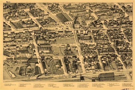 Pictorial St. Louis, the great metropolis of the Mississippi valley; a topographical survey drawn in perspective A.D. 1875, LOC rc01001392-7