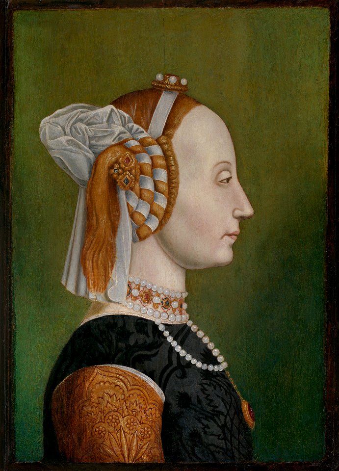 Piero della Francesca - Battista Sforza, Countess of Urbino - P27e21 - Isabella Stewart Gardner Museum
