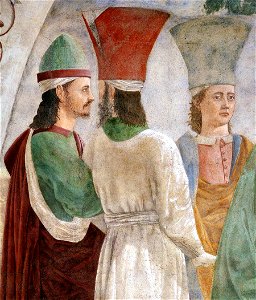 Piero della Francesca - 9. Exaltation of the Cross (detail) - WGA17572