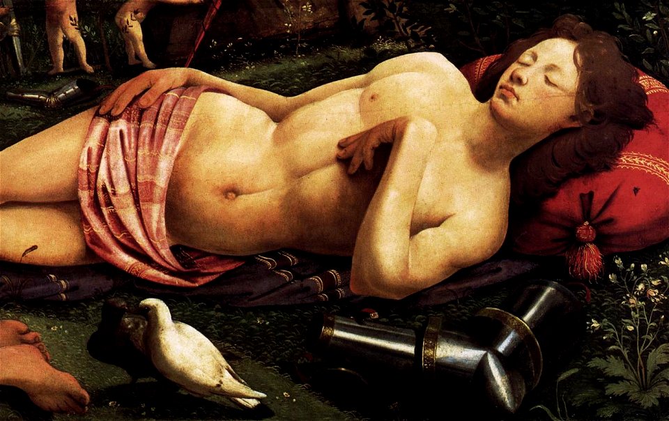 Piero di cosimo, venere marte e cupido, 01