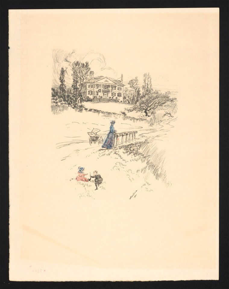 Picturesque New York twelve photogravures from monotypes by C.F.W Mielatz. (No. 9), Jumel mansion - Mielatz 1901. LCCN2017651519