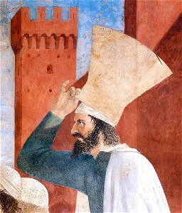 Piero della Francesca - 9. Exaltation of the Cross (detail) - WGA17577