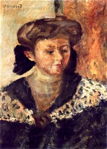 Pierre Bonnard Bust of a Woman