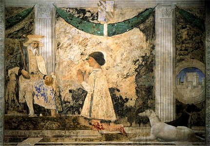 Piero della Francesca - St Sigismund and Sigismondo Pandolfo Malatesta - WGA17599