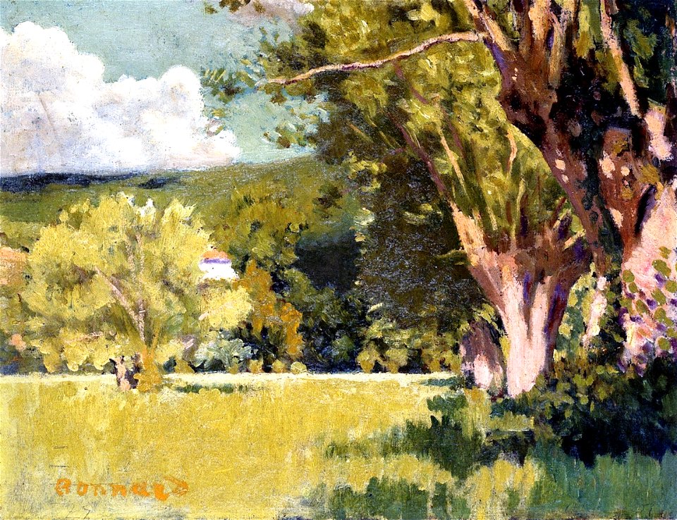 Pierre Bonnard Dauphiné Landscape1