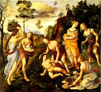 Piero di cosimo, ritrovamento di vulcano 2