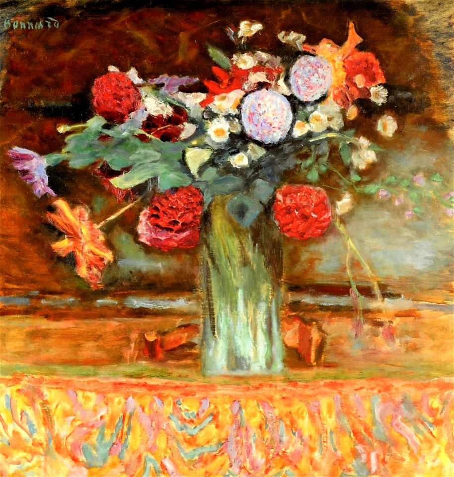 Pierre Bonnard Autumn Bouquet 1912