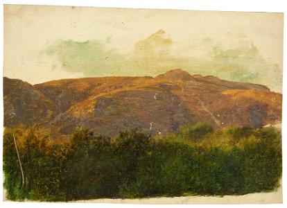 August Piepenhagen - Weite Landschaft im Riesengebirge
