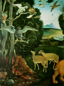 Piero di Cosimo - L'Incendie de la forêt 1