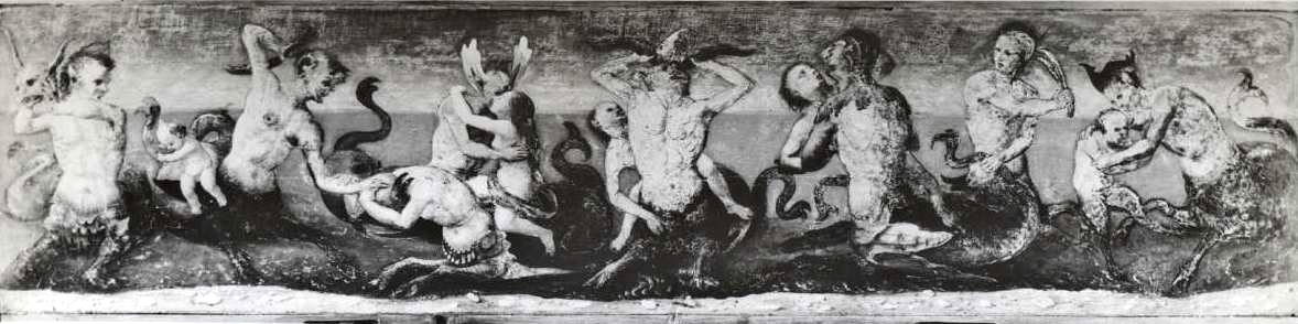 Piero di Cosimo - Nereidi e tritoni, Asta Pandolfini (cropped1)