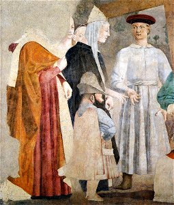 Piero della Francesca - 7a. Finding of the True Cross (detail) - WGA17535