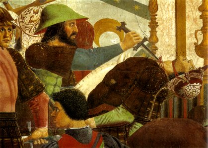 Piero, battaglia di eraclioe cosroe, dettaglio 2