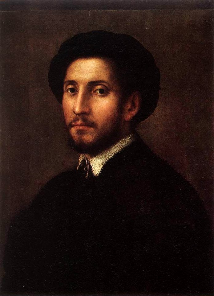 Pier Francesco Foschi Retrato de hombre c1530 Uffizi