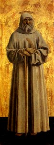 Piero, Pala della misericordia, san benedetto