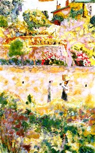 Pierre Bonnard Grape Harvest. Free illustration for personal and commercial use.