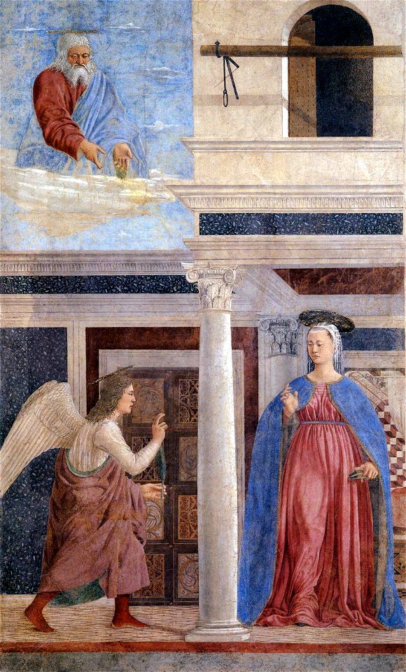 Piero della Francesca - 10. Annunciation - WGA17578