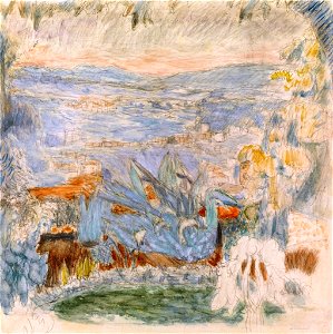 Pierre Bonnard Landscape of Cannet