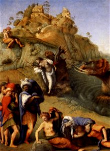 Piero di cosimo, Perseus Frees Andromeda 02