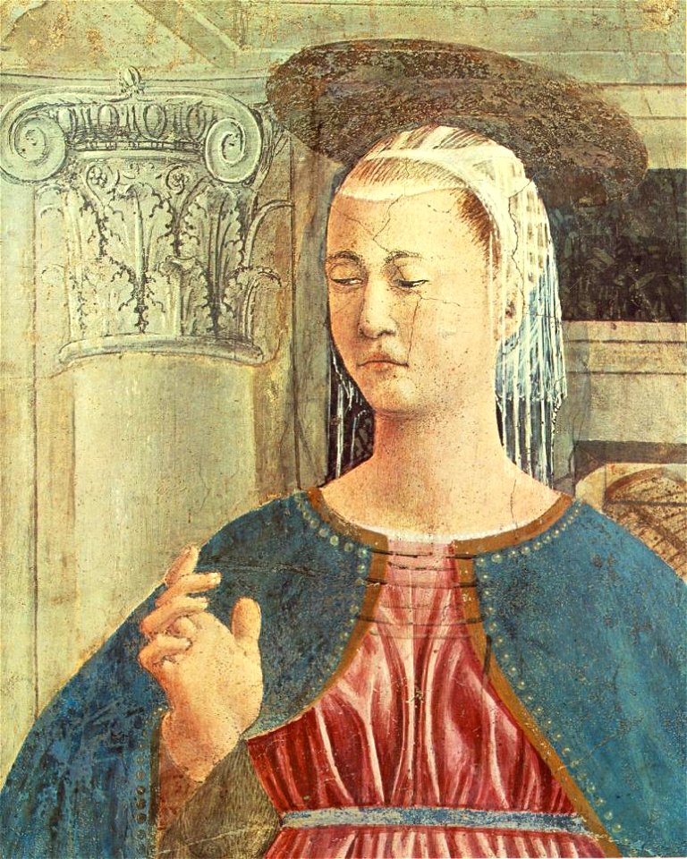 Piero, arezzo, Annunciation 02