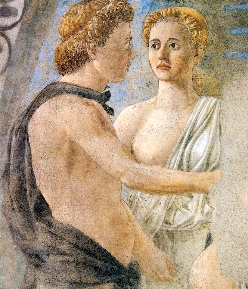 Piero della Francesca - 1. Death of Adam (detail) - WGA17486