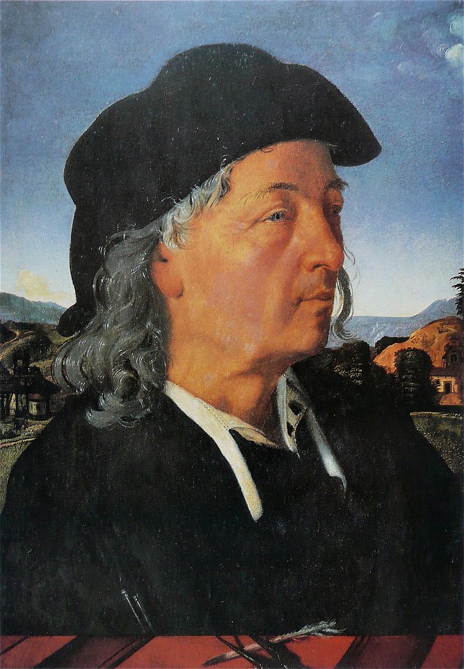 Piero di Cosimo - Portrait de Giuliano da Sangallo