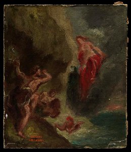 Pierre Andrieu - Winter, Juno Beseeching Aeolus to Destroy the Fleet - 21.1452 - Museum of Fine Arts