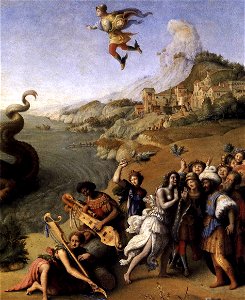 Piero di cosimo, Perseus Frees Andromeda 03