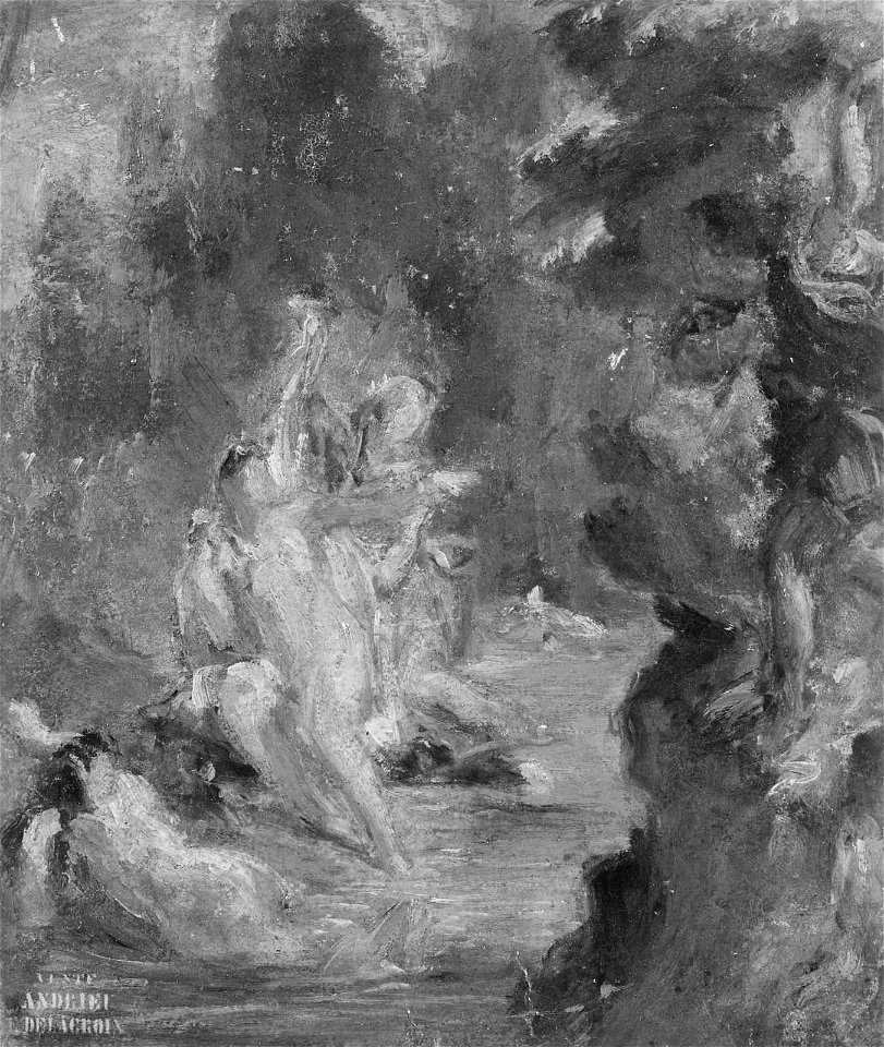 Pierre Andrieu - Summer, Diana Surprised at her Bath by Actaeon - 21.1454 - Museum of Fine Arts