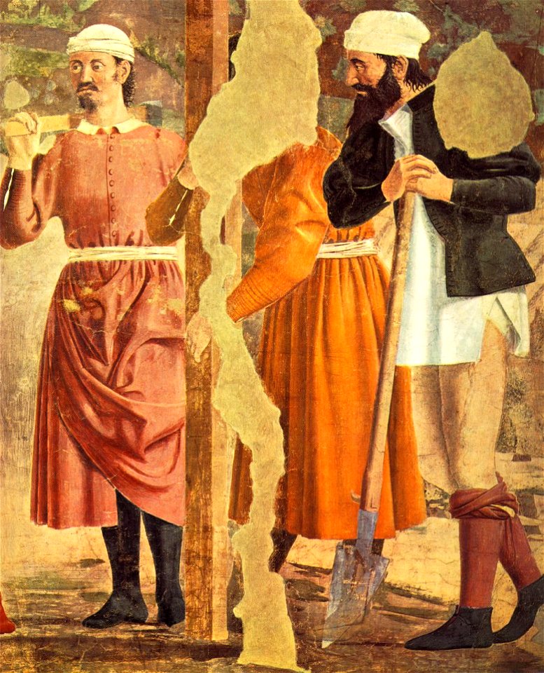 Piero, arezzo, Discovery and Proof of the True Cross 04