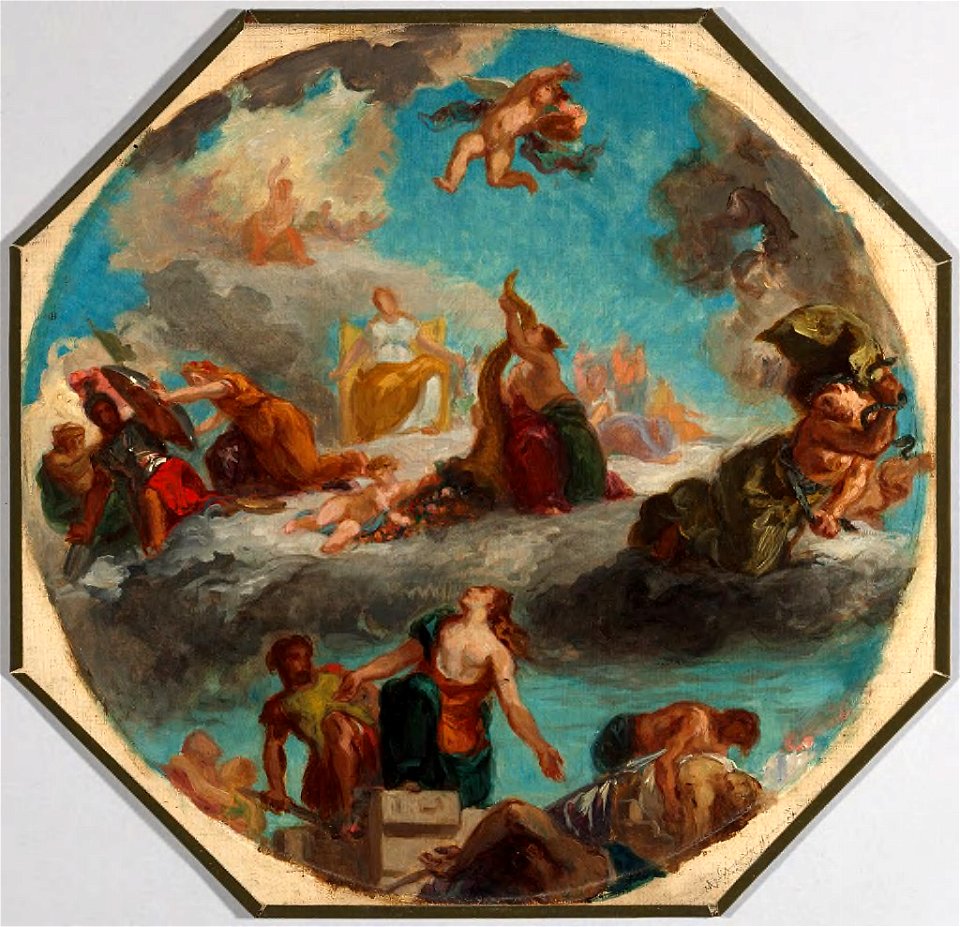 Pierre Andrieu - Peace Descending to Earth - 1943.234 - Harvard Art Museums