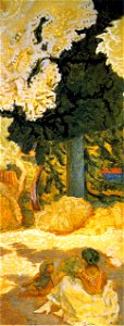 Pierre Bonnard Mediterranean. Triptych (Right hand panel)