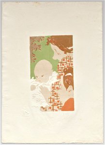 Pierre Bonnard (French, 1867-1947), Claude Roger-Marx and André Marty (published in the L'Estampe Originale) - Family Scene (Scène de famille) - 2020.150 - Cleveland Museum of Art