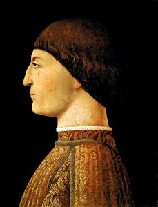 Piero, ritratto di sigismondo malatesta