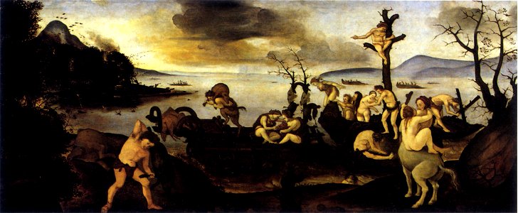Piero di cosimo, ritorno dalla caccia
