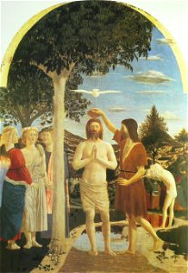 Piero della Francesca - Le Baptême du Christ