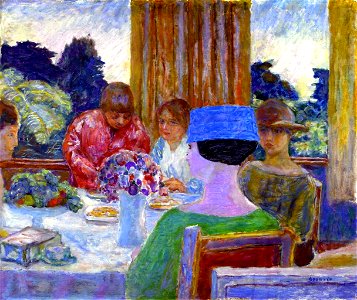 Pierre Bonnard Teatime